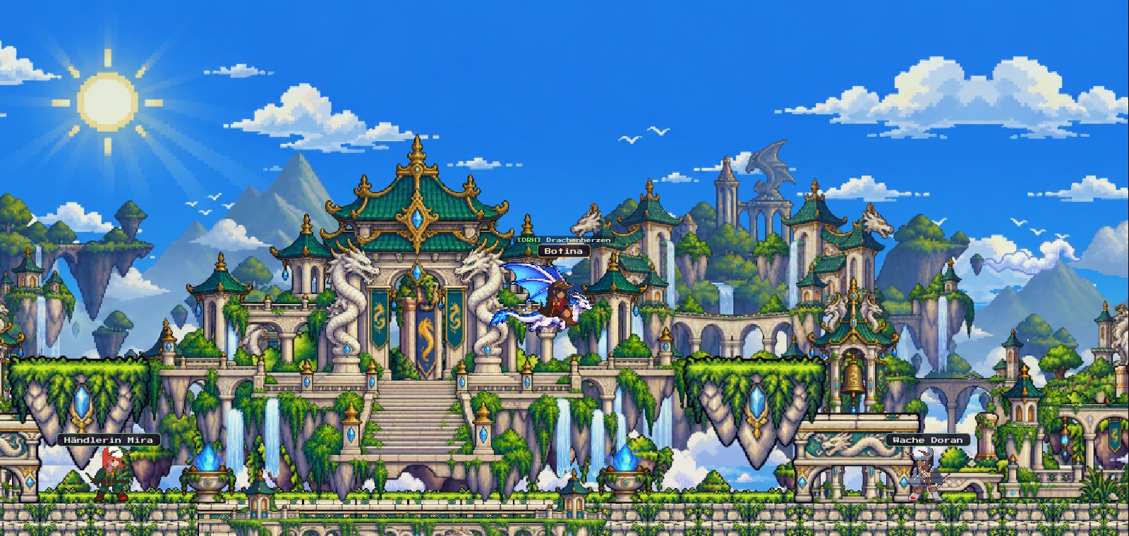 Auf dem Frostdrachen fliegen